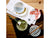 Ise Katagami Showa Retro Mini Dish Fukin 9pc Wood Box Set