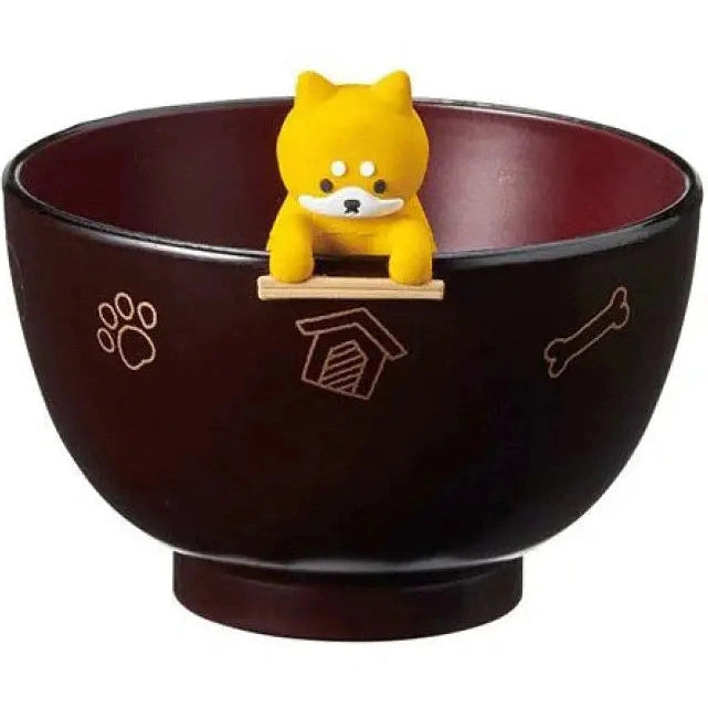 Ishida Dog Chopstick Rest with Soup bowl