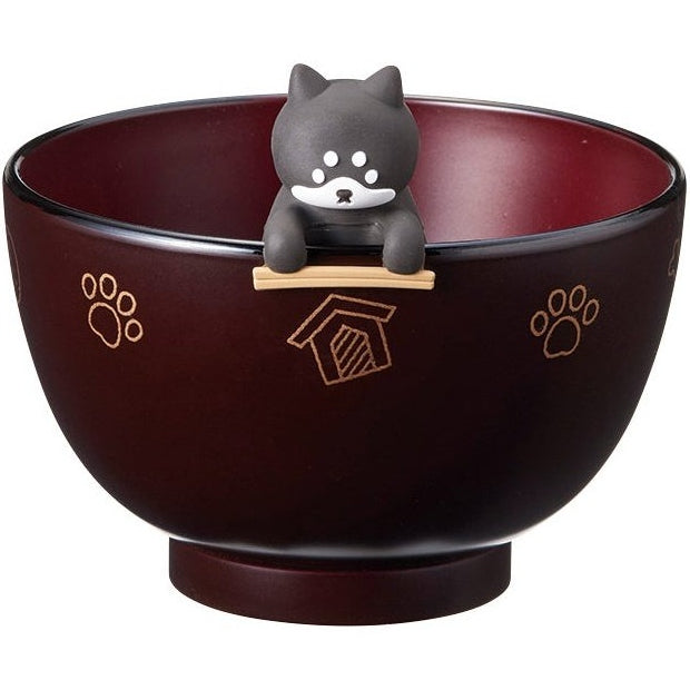 Ishida Dog Chopstick Rest with Soup bowl