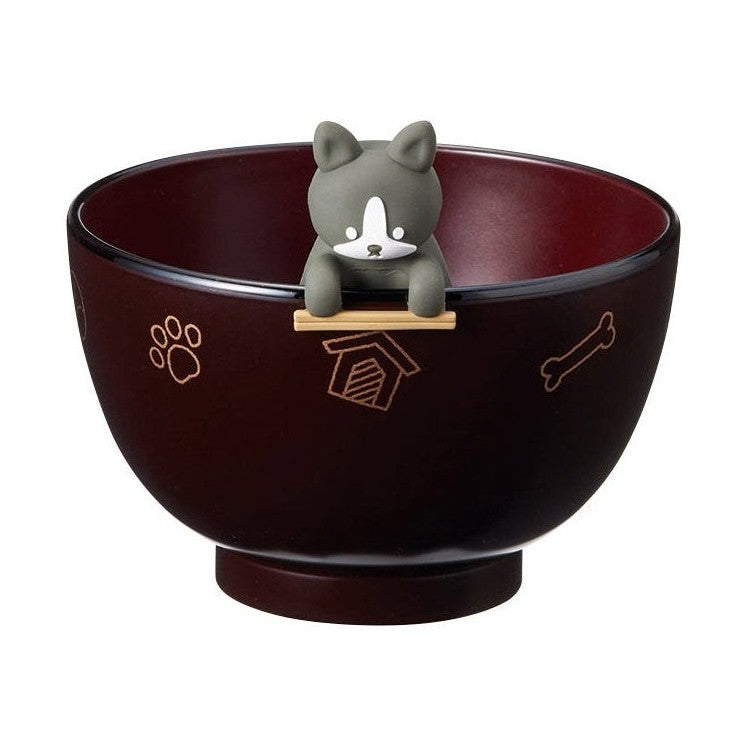 Ishida Dog Chopstick Rest with Soup bowl