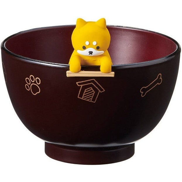 Ishida Dog Chopstick Rest with Soup bowl