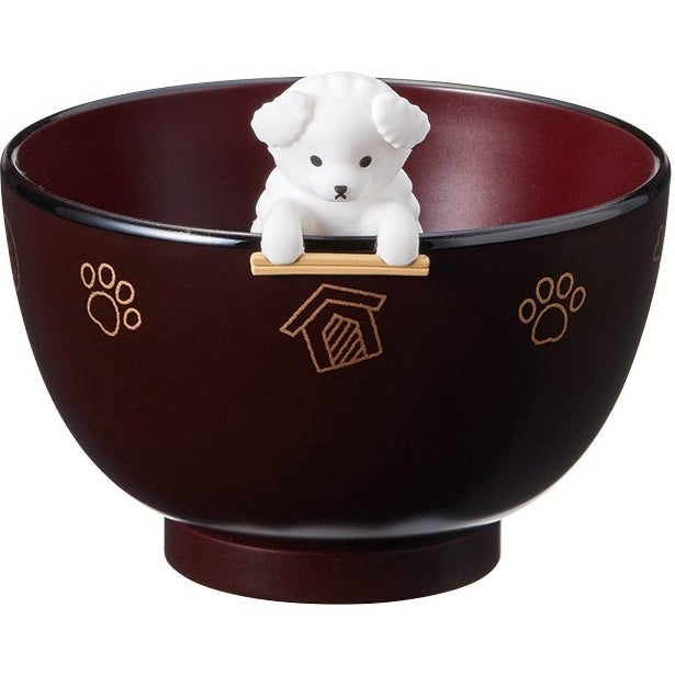 Ishida Dog Chopstick Rest with Soup bowl