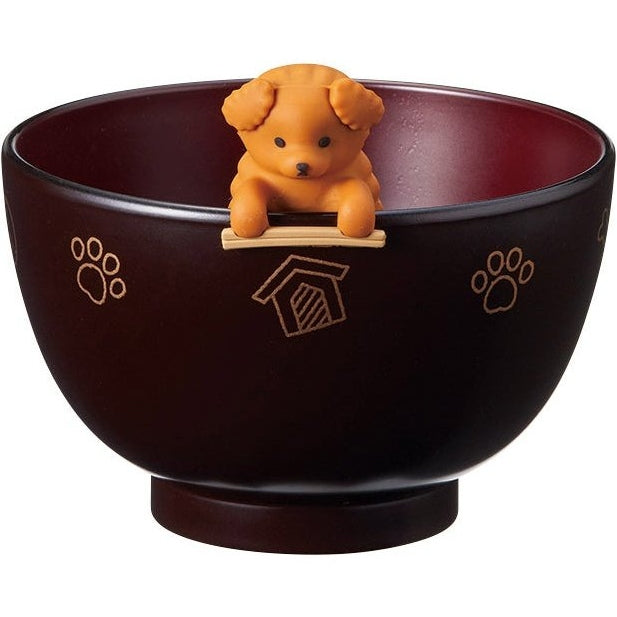 Ishida Dog Chopstick Rest with Soup bowl