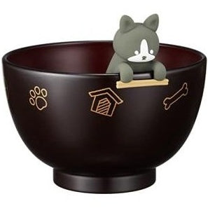 Ishida Dog Chopstick Rest with Soup bowl