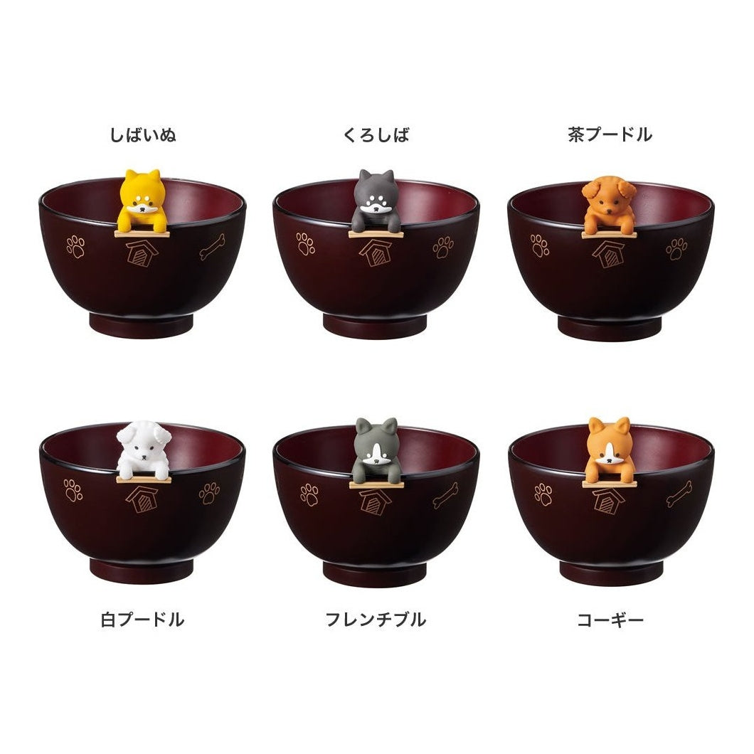 Ishida Dog Chopstick Rest with Soup bowl