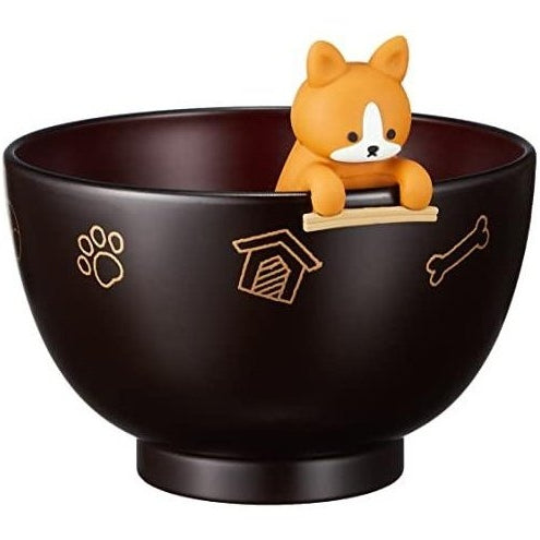 Ishida Dog Chopstick Rest with Soup bowl