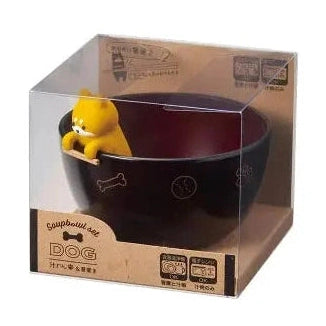 Ishida Dog Chopstick Rest with Soup bowl