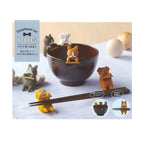Ishida Dog Chopstick Rest with Soup bowl