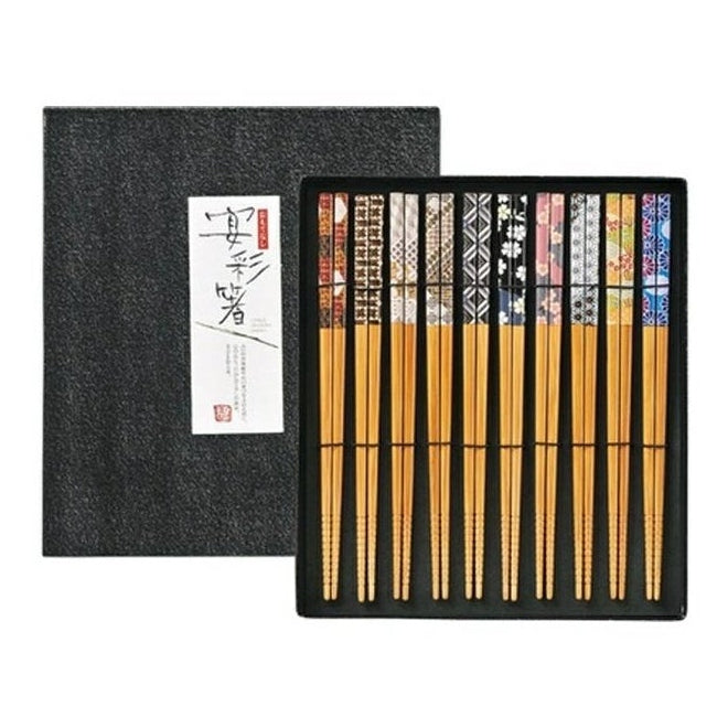 Ishida Irodori Zen Seasons Chopsticks 10P Gift Set