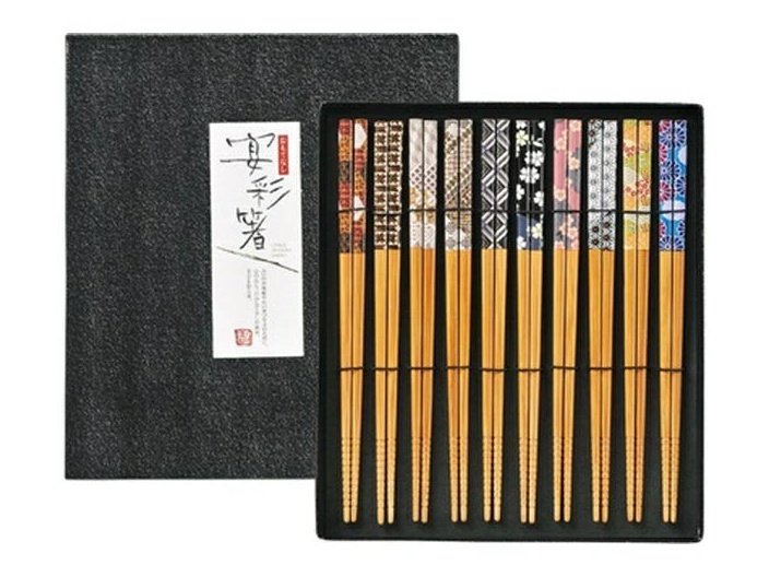 Ishida Irodori Zen Seasons Chopsticks 10P Gift Set
