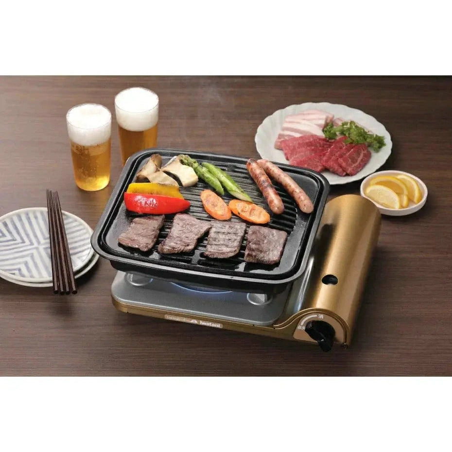 Iwatani CB A YKG Square Yakiniku Grill Plate MINIMARU