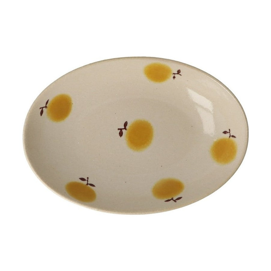 Izawa MURIR Oval Bowl - Orange