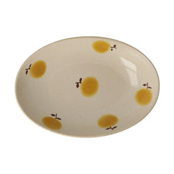 Izawa MURIR Oval Bowl - Orange
