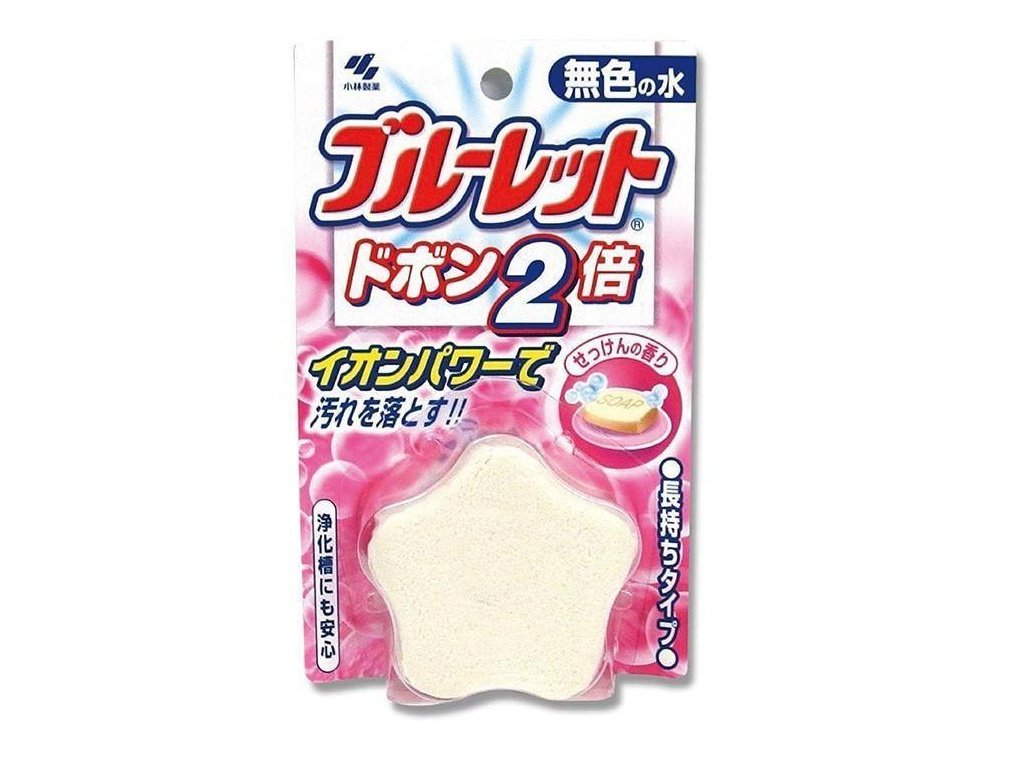 KOBAYASHI Star Shaped Toilet Tablet Colorless Soap Scent