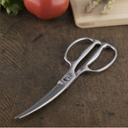 Kai Seki Magoroku Stainless Steel Curved Kitchen Scissors