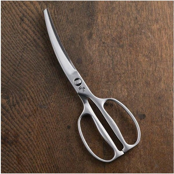 Kai Seki Magoroku Stainless Steel Curved Kitchen Scissors