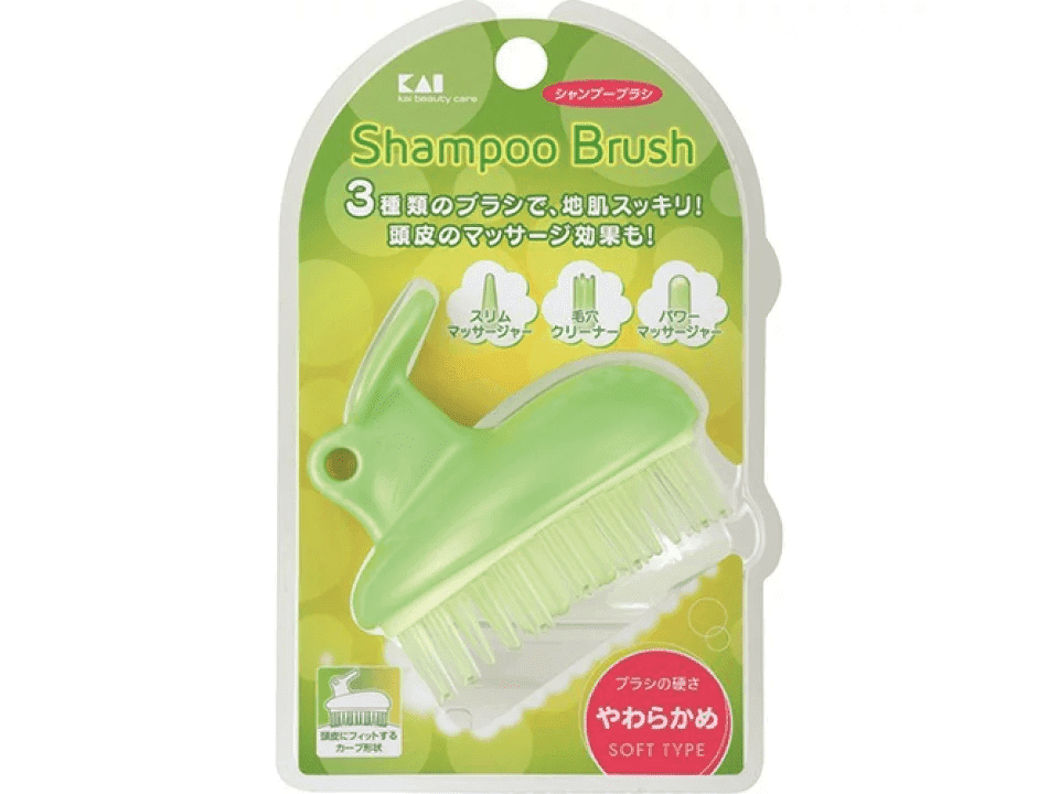 Kai 3iii Shampoo Brush