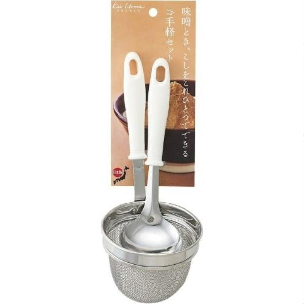Kai House Select Miso Strainer Ladle Set