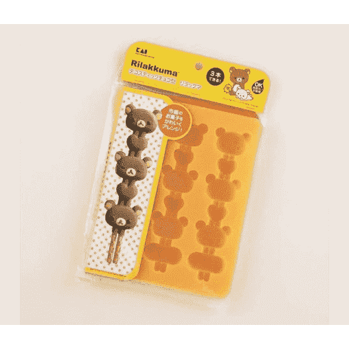 Kai Stick Rilakkuma Silicone Chocolate Mold