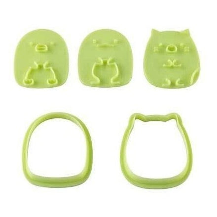 Kai Sumikko Gurashi Penguin Cat Lizard Cookie Cutter 3pc