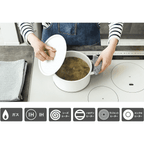 Kaico Enamel Two-Handle Pot