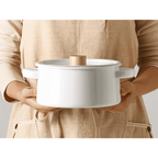 Kaico Enamel Two-Handle Pot