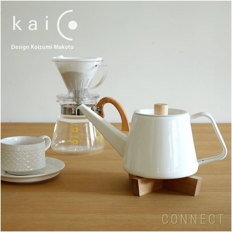 Kaico Enamel Drip Kettle 0.95L