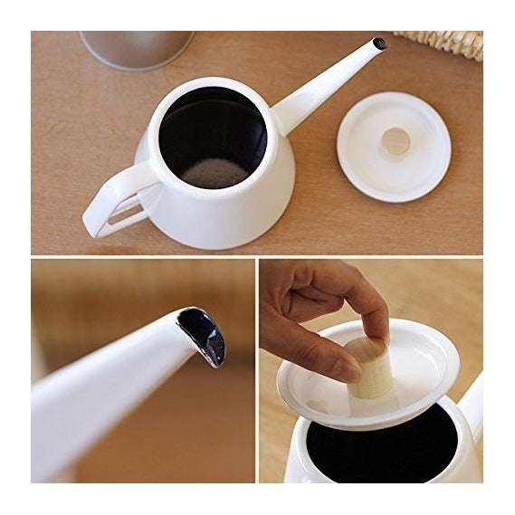 Kaico Enamel Drip Kettle 0.95L