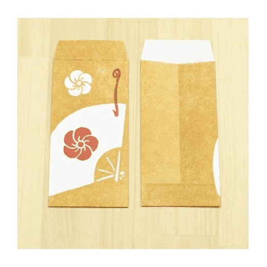 Kamigami Gold Fan Petit Money Envelope 2P