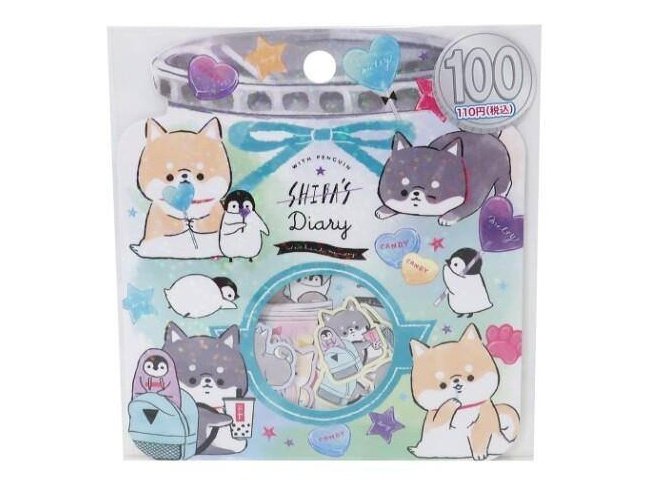 Kamio Shiba's Diar Mini Sticker Set