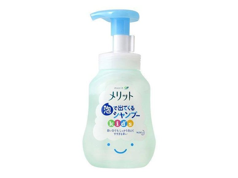 Kao Merit Foam Shampoo Kids Pump ml Hair Care Children