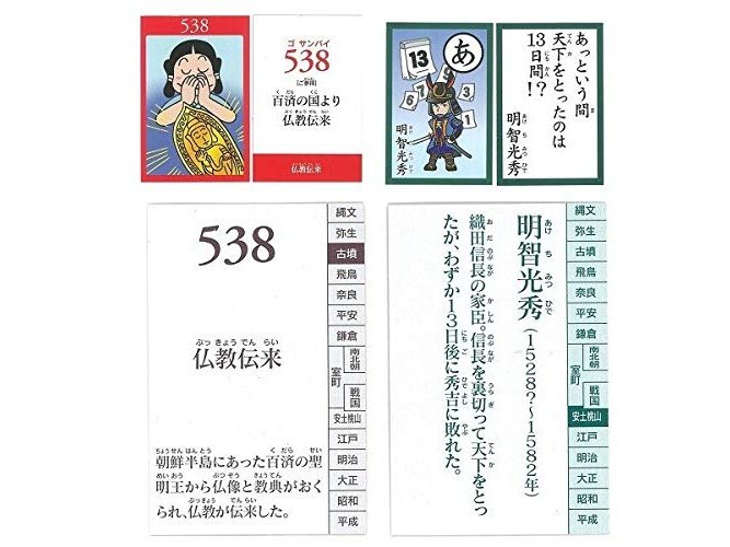 Karuta Japanese History Card Quiz