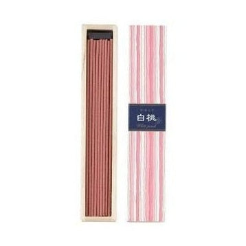 Kayuragi Incense Stick White Peach 40 Pcs