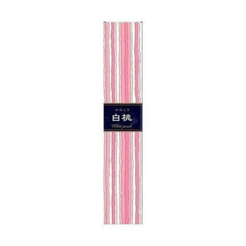 Kayuragi Incense Stick White Peach 40 Pcs