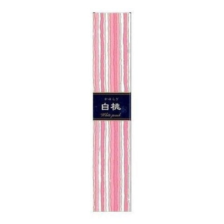 Kayuragi Incense Stick White Peach 40 Pcs