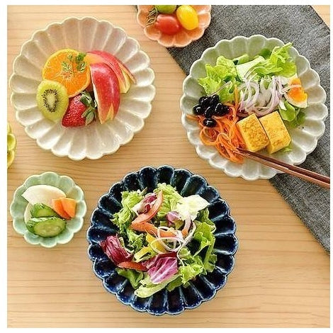 Kikugata Chrysanthenum Medium Plate 17D