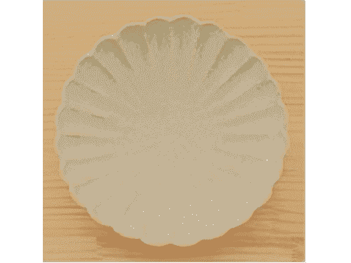 Kikugata Chrysanthenum Plate