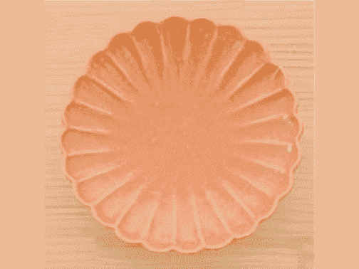 Kikugata Chrysanthenum Plate