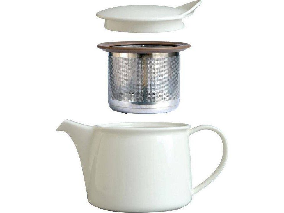 Kinto Brim Teapot ml White