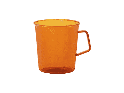 Kinto CAST Amber Milk Mug ml