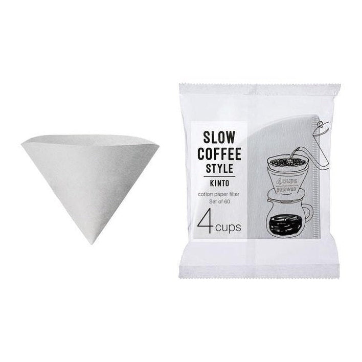 Kinto - SCS-04 Cotton Paper Filter - 4 Cups