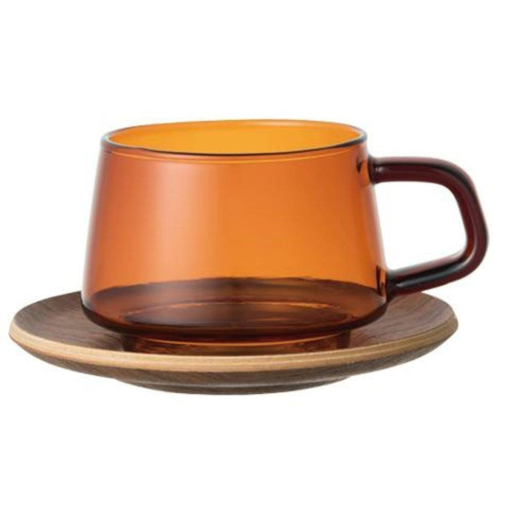 Kinto - Sepia Cup & Saucer - 270ml