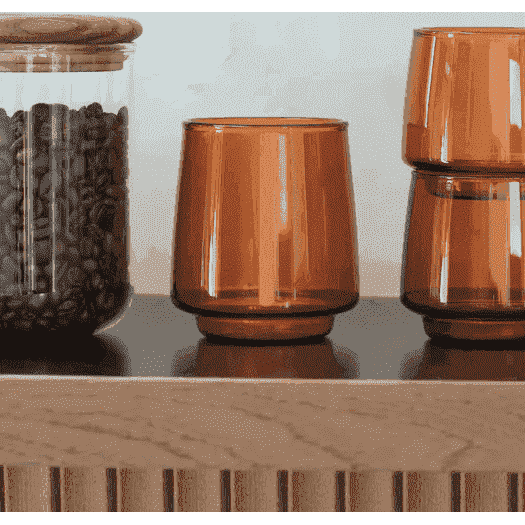 Kinto - Sepia Tumbler - 370ml - Amber