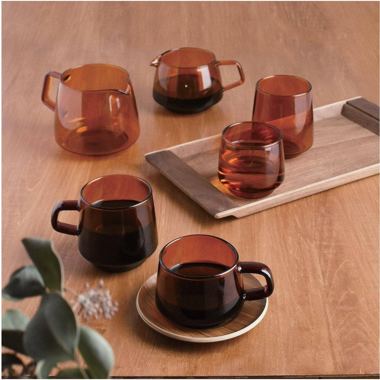 Kinto - Sepia Tumbler - 370ml - Amber