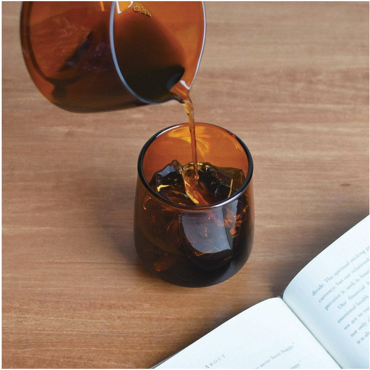 Kinto - Sepia Tumbler - 370ml - Amber