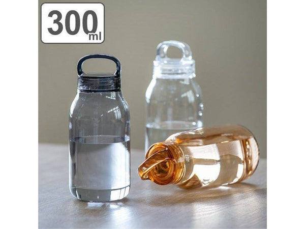 1pc 300ML Glass Drinking Bottle, Clear Water Bottle For School