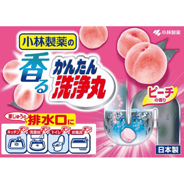 Kobayashi Easy Drain Cleaning Tablets 12pcs