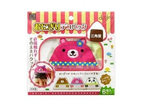 Kokubo Bear Onigiri Deco Bag 6P