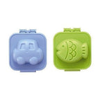 Kokubo Car & Fish Soft Boiled Egg Shaper 2pc