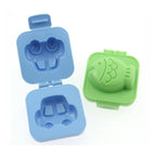 Kokubo Car & Fish Soft Boiled Egg Shaper 2pc